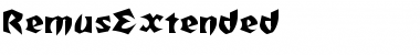Download RemusExtended Font