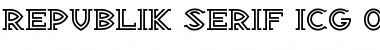 Download Republik Serif ICG Font