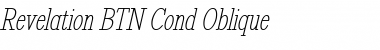 Revelation BTN Cond Oblique Font