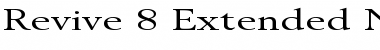 Revive 8 Extended Normal Font
