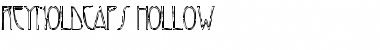 ReynoldCaps Hollow Regular Font