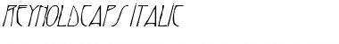 ReynoldCaps italic Italic Font