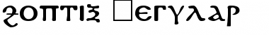 Coptic Regular Font
