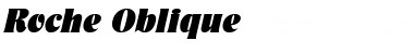 Roche Oblique Font