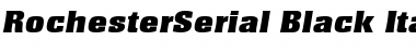 RochesterSerial-Black Font