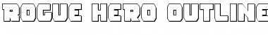 Rogue Hero Outline Font