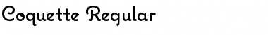 Coquette Bold Regular Font