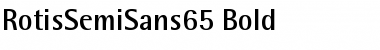 RotisSemiSans65 Bold Font