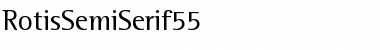 RotisSemiSerif55 Font
