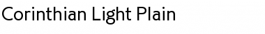 Corinthian Light Font