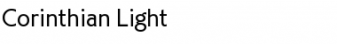 Corinthian Light Regular Font