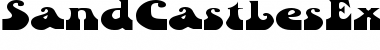 SandCastlesExtended Regular Font