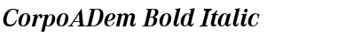 CorpoADem Font