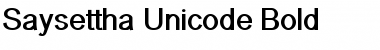 Saysettha Unicode Font