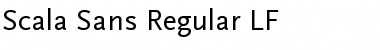 Scala Sans Regular Font