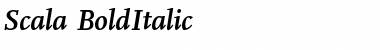 Scala Bold Font