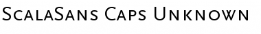 ScalaSans-Caps Unknown