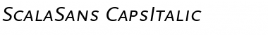 ScalaSans Medium Italic