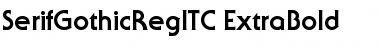 SerifGothicRegITC Font