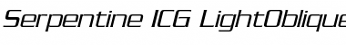 Download Serpentine ICG Font