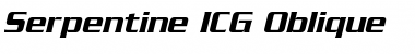 Serpentine ICG Font