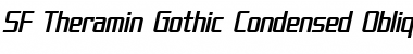 Download SF Theramin Gothic Condensed Font