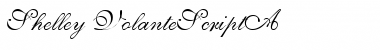 Shelley-VolanteScript A Font