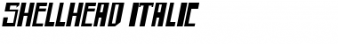 shellhead Italic Font