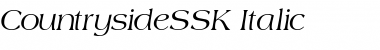 CountrysideSSK Italic Font