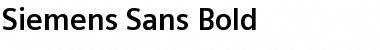 Siemens Sans Font