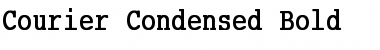 Courier Condensed Bold