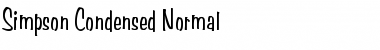 Simpson Condensed Normal
