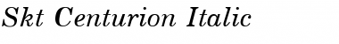 Skt Centurion Italic