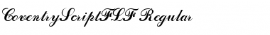 CoventryScriptFLF Font