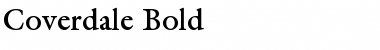 Coverdale Bold Font