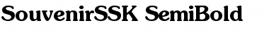 SouvenirSSK SemiBold Font