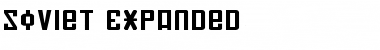Soviet Expanded Font