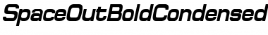 SpaceOutBoldCondensed Font