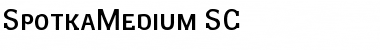 Download SpotkaMedium SC Font