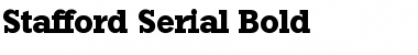 Stafford-Serial Font