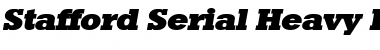 Stafford-Serial-Heavy RegularItalic