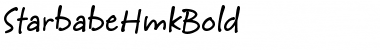 Download StarbabeHmkBold Font