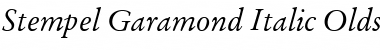 Stempel Garamond RomanOsF Italic
