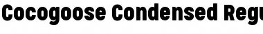 Cocogoose Condensed Trial Font