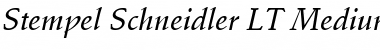 StempelSchneidler LT Medium Font