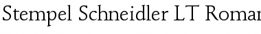 StempelSchneidler LT Regular Font