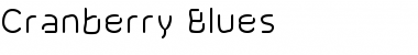 Cranberry Blues Regular Font