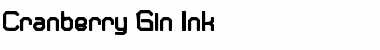 Cranberry Gin Ink Regular Font