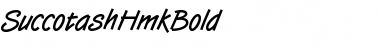 SuccotashHmkBold Regular Font