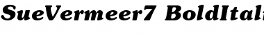 SueVermeer7 Font